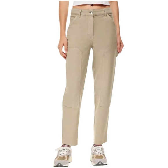 Wilfred Other - Wilfred Free Women's Brennan High Waist Utility Pants Olive Size 00